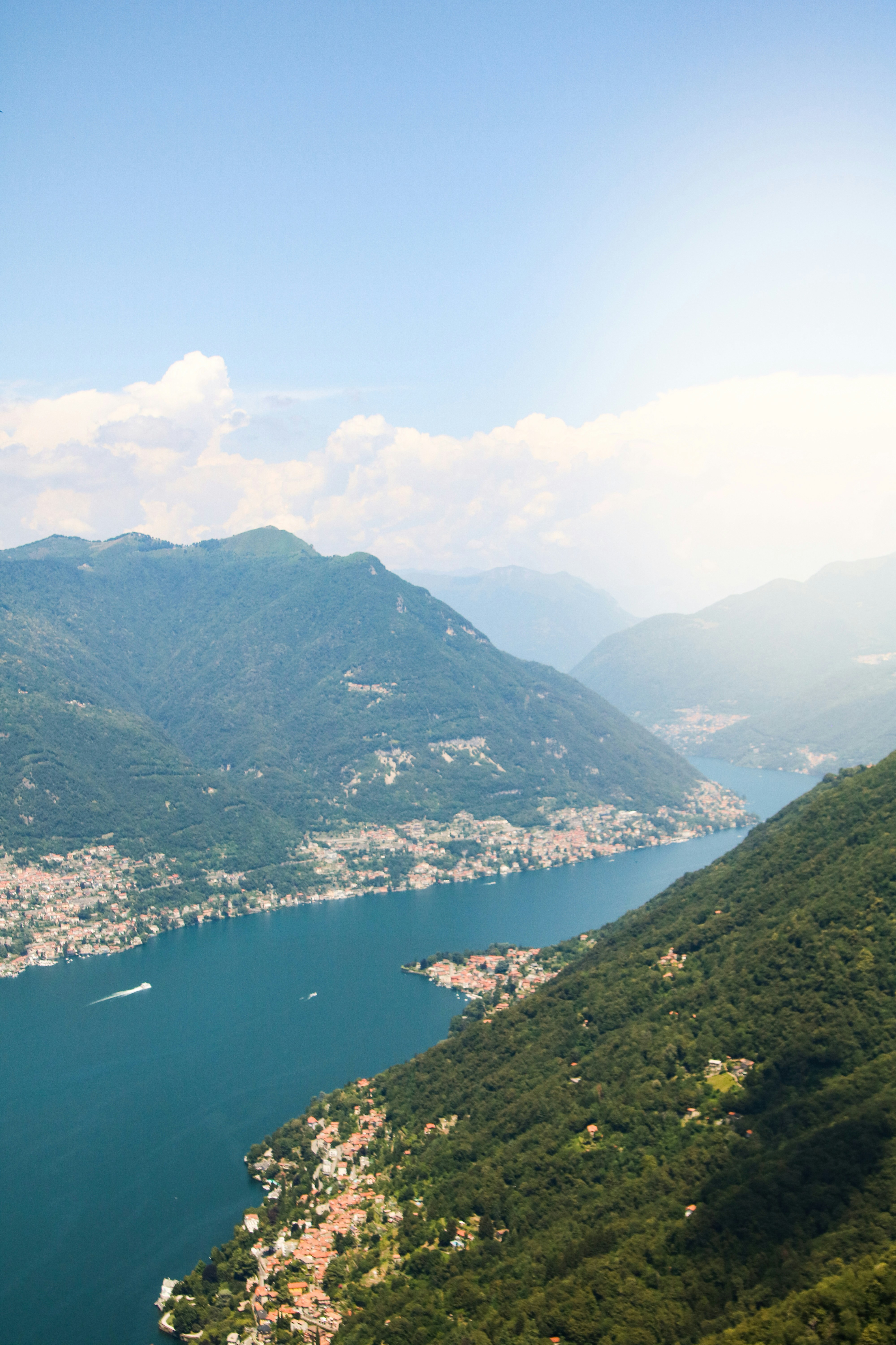 View over Lake Como from Brunate